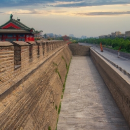 西安城墙景区(西安城墙：宏伟壮观的历史古迹)
