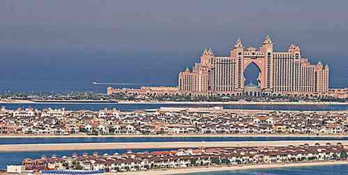 迪拜的棕榈岛(迪拜的棕榈岛完工了吗)